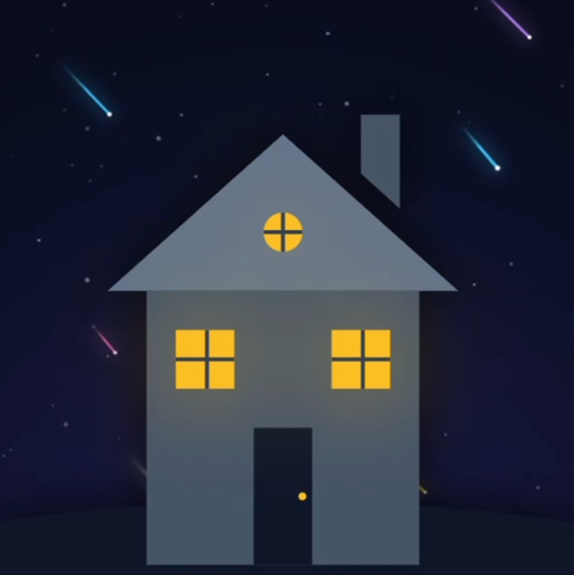 Meteor showers become denser or sparser based on data collected by sensors.